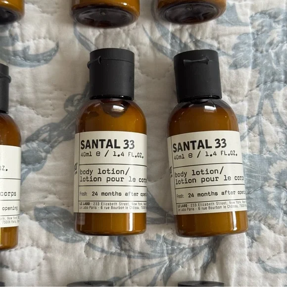 Le Labo Santal 33 Body Lotion Mini Size, Lot of 15 - Picture 4 of 7